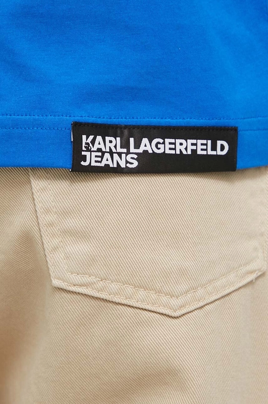 Βαμβακερό μπλουζάκι Karl Lagerfeld Jeans Γυναικεία