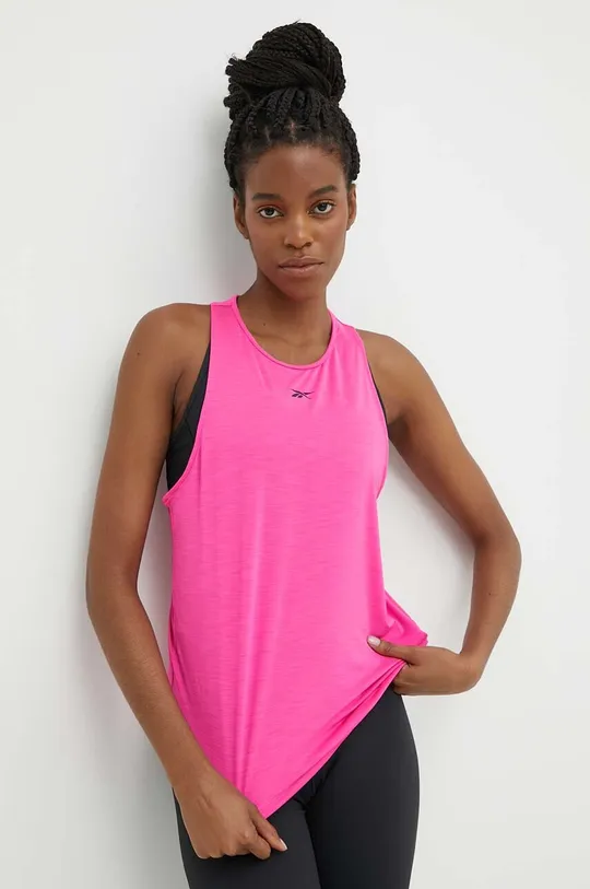 рожевий Топ для тренувань Reebok Lux Chill Athletic Жіночий