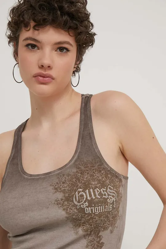 Guess Originals top beżowy