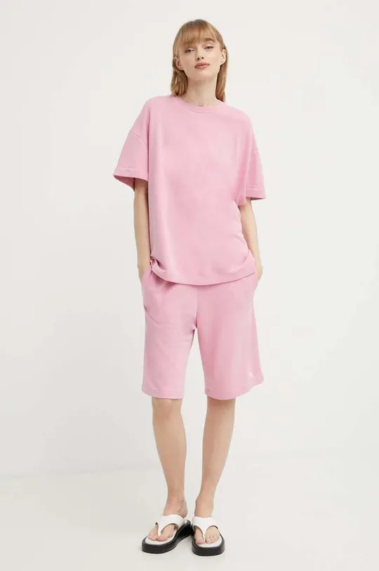 IRO t-shirt różowy