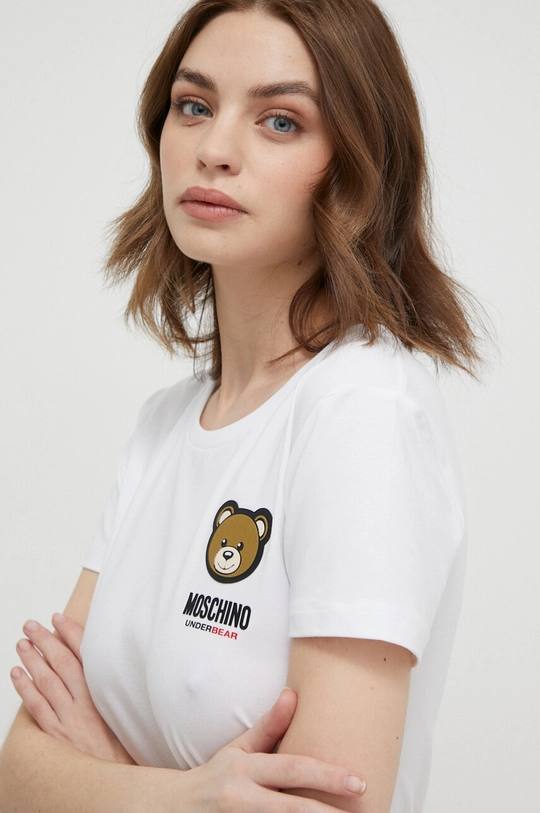 bianco Moschino Underwear t-shirt