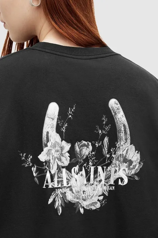 Бавовняна футболка AllSaints FORTUNA 100% Органічна бавовна