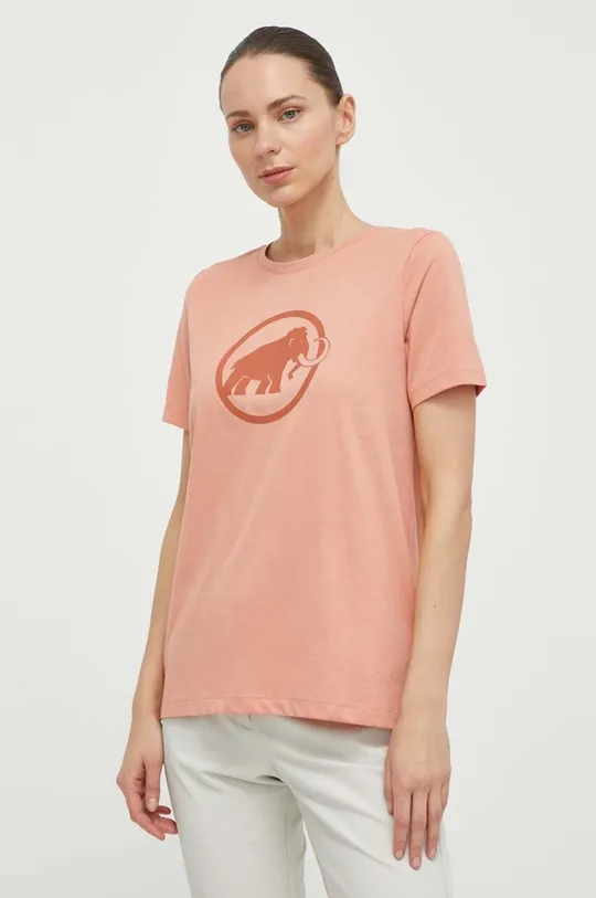 różowy Mammut t-shirt sportowy Mammut Core Damski