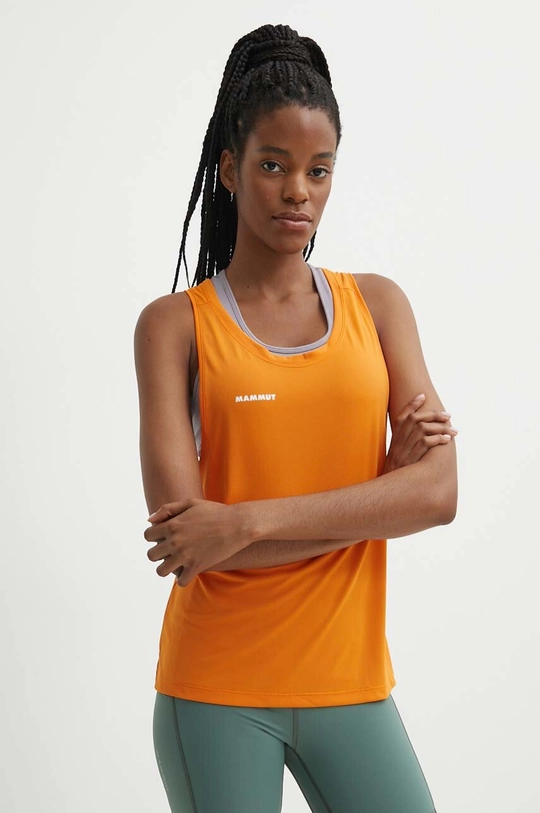 arancione Mammut top sportivo Massone Sport Donna