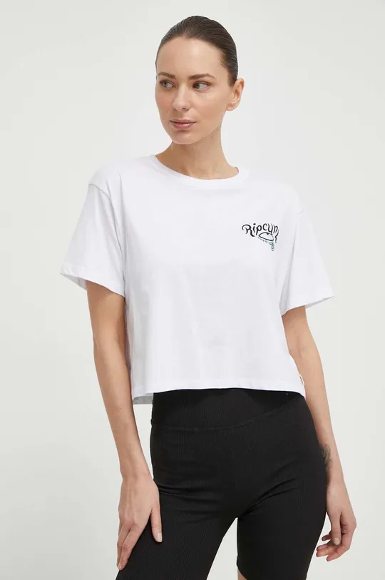 biały Rip Curl t-shirt Damski