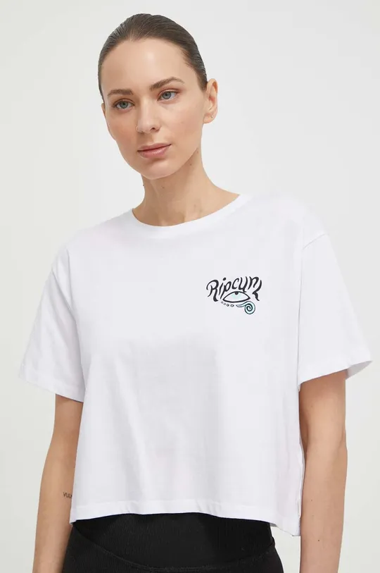 biały Rip Curl t-shirt