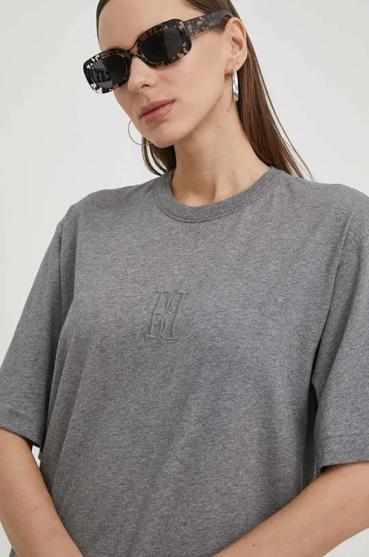 grigio By Malene Birger t-shirt in cotone