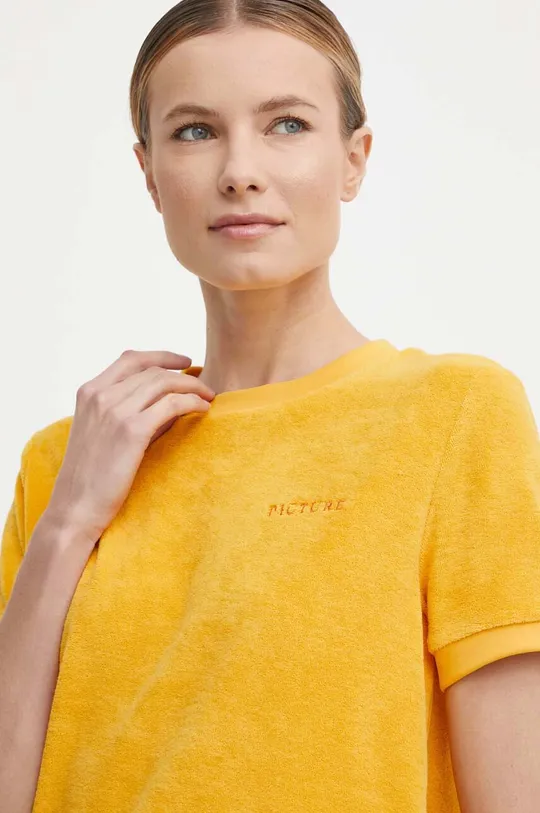 żółty Picture t-shirt Carrella Damski