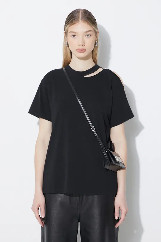 nero MM6 Maison Margiela t-shirt in cotone