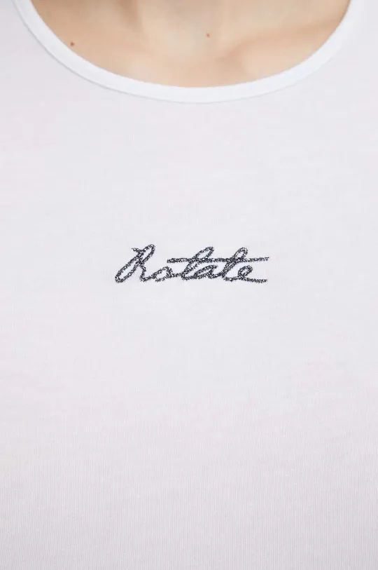 biały Rotate t-shirt