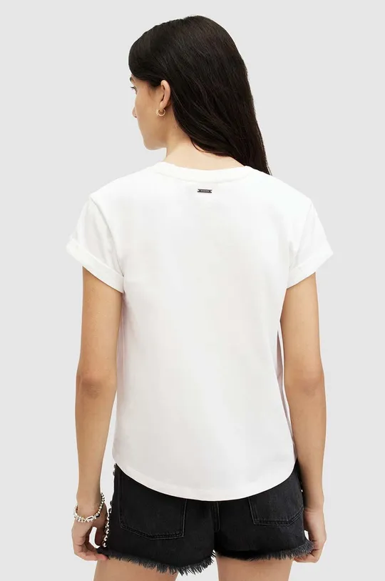 biały AllSaints t-shirt bawełniany RANDAL ANNA TEE