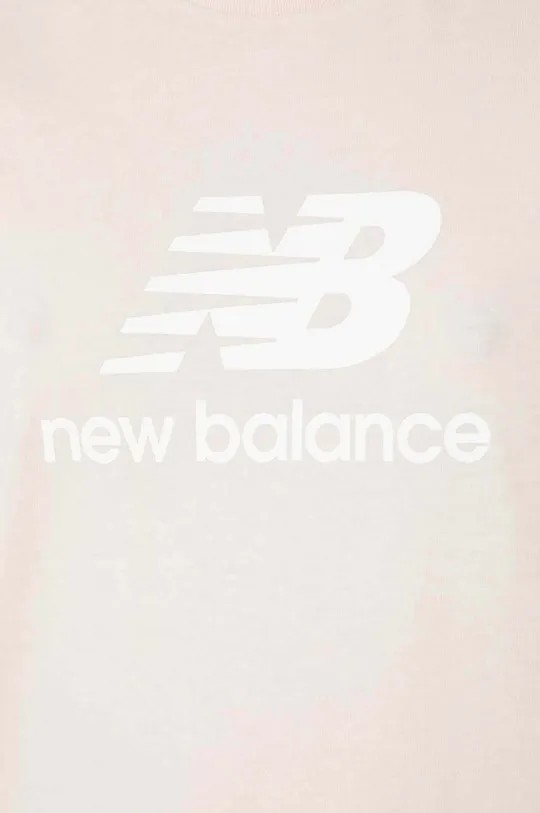 Bombažna kratka majica New Balance Sport Essentials 100 % Bombaž
