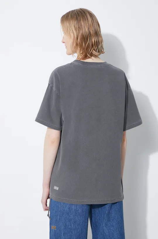 KSUBI cotton t-shirt Stacked Oh G Ss Tee Charcoal 100% Cotton