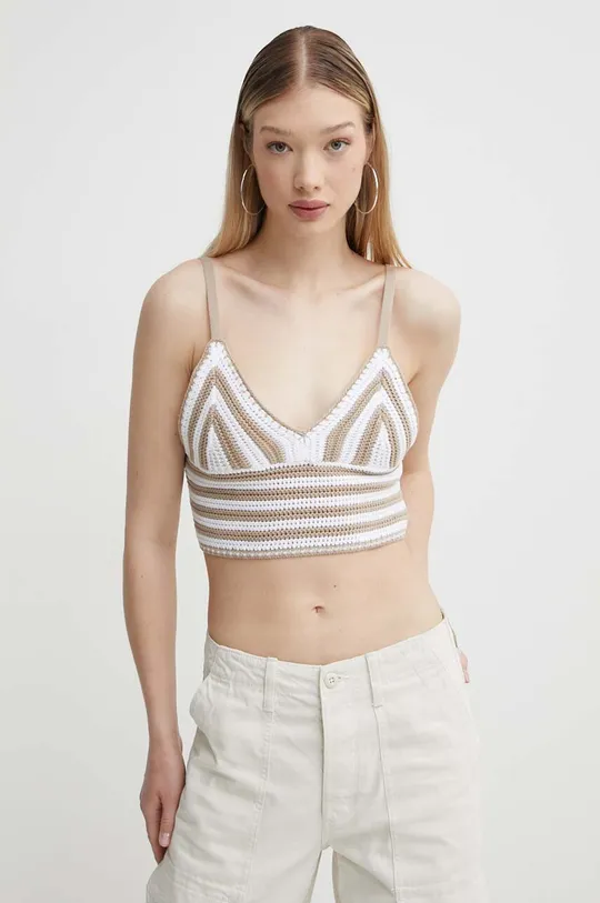 beżowy Hollister Co. top