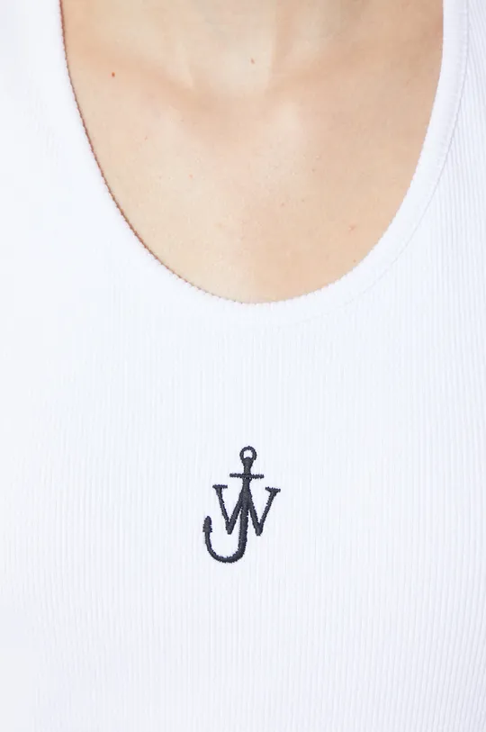 Памучен топ JW Anderson Anchor Embroidery Tank Top