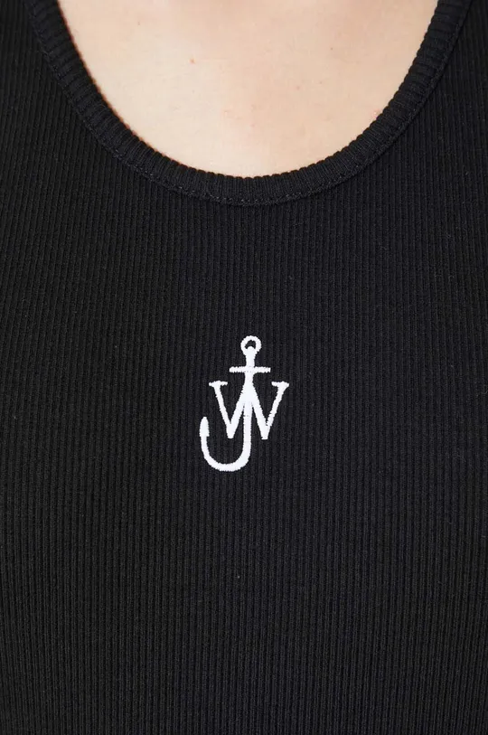 Bavlněný top JW Anderson Anchor Embroidery Tank Top