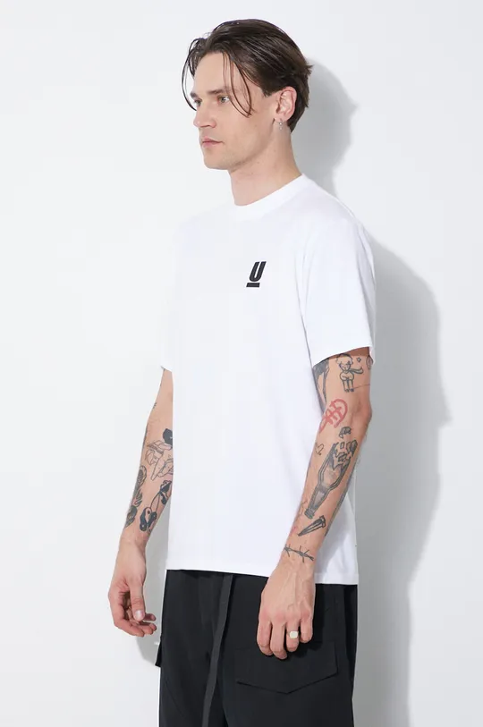 λευκό Βαμβακερό μπλουζάκι Undercover