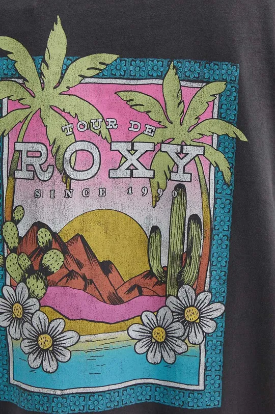 Bombažna kratka majica Roxy SWEETER SUN Ženski