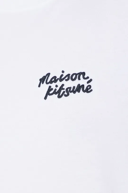 Maison Kitsuné t-shirt bawełniany Handwriting Comfort