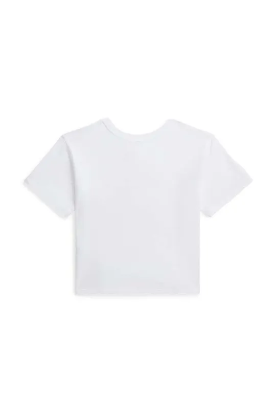 Polo Ralph Lauren t-shirt bawełniany dziecięcy biały