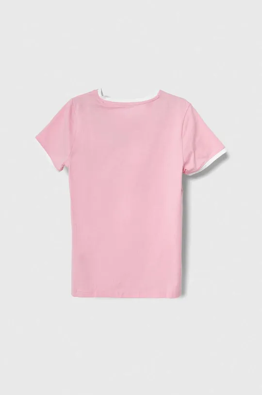 Παιδικό μπλουζάκι Guess ροζ