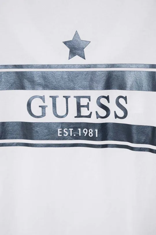 білий Дитяча футболка Guess