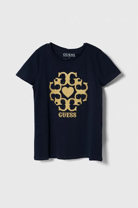 тёмно-синий Детская футболка Guess Для девочек