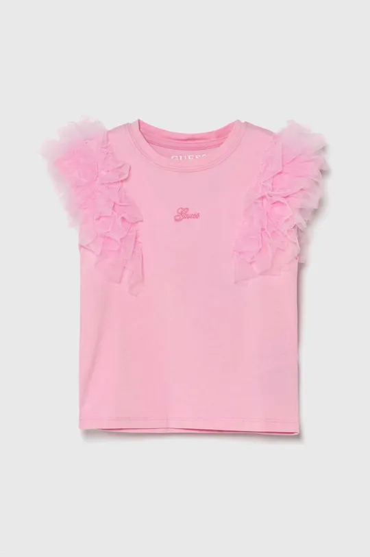 rosa Guess maglietta per bambini Ragazze