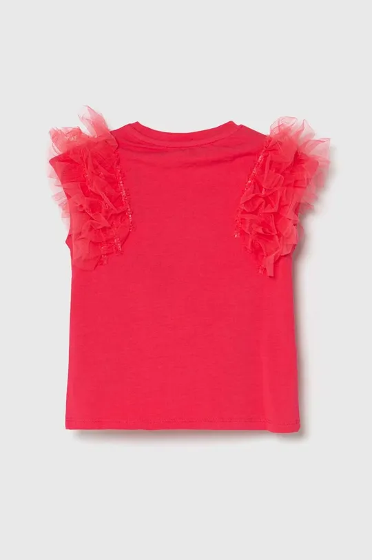 ροζ Παιδικό μπλουζάκι Guess