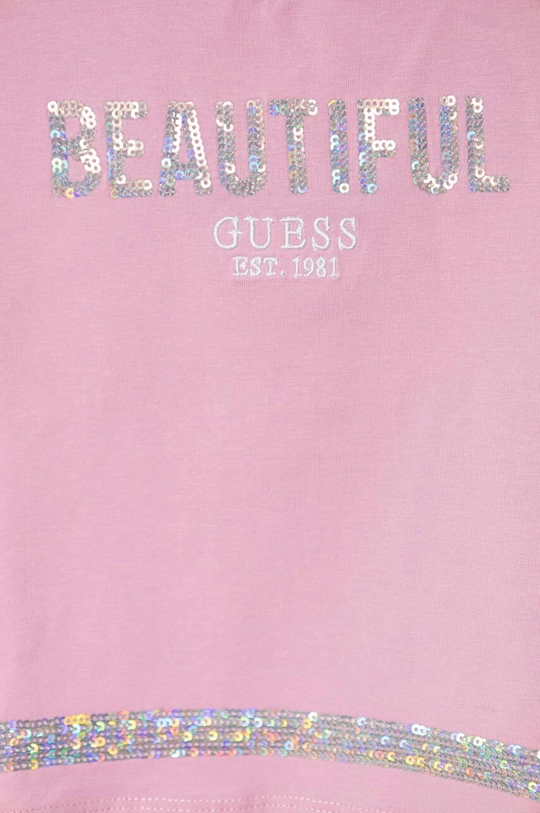 Guess t-shirt dziecięcy 95 % Bawełna, 5 % Elastan