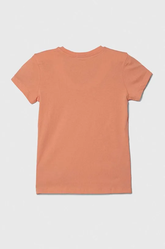 Calvin Klein Jeans t-shirt in cotone per bambini arancione