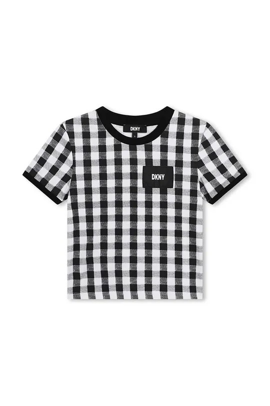Otroška kratka majica Dkny črna