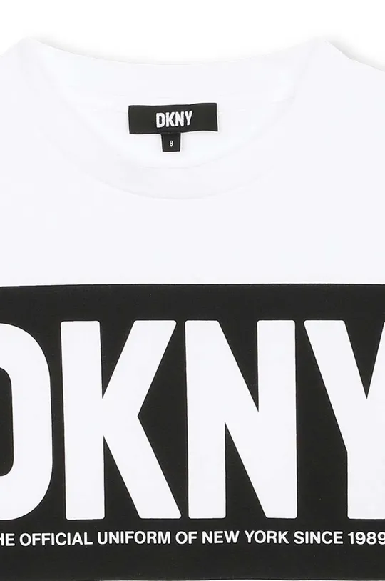 Dkny t-shirt in cotone per bambini 100% Cotone