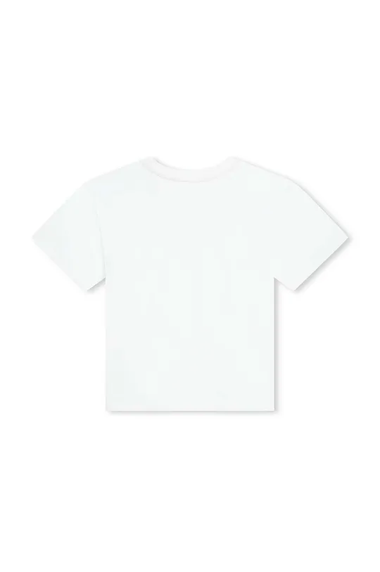 Дитяча бавовняна футболка HUGO білий