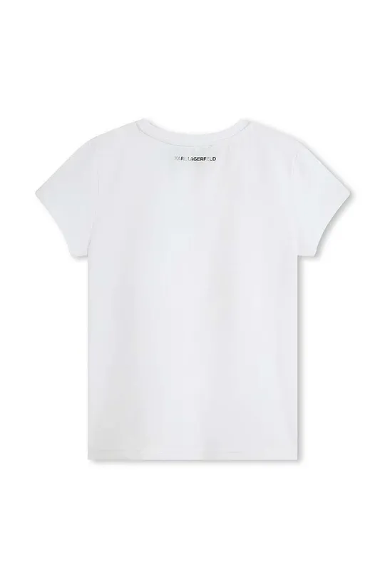 Дитяча футболка Karl Lagerfeld білий