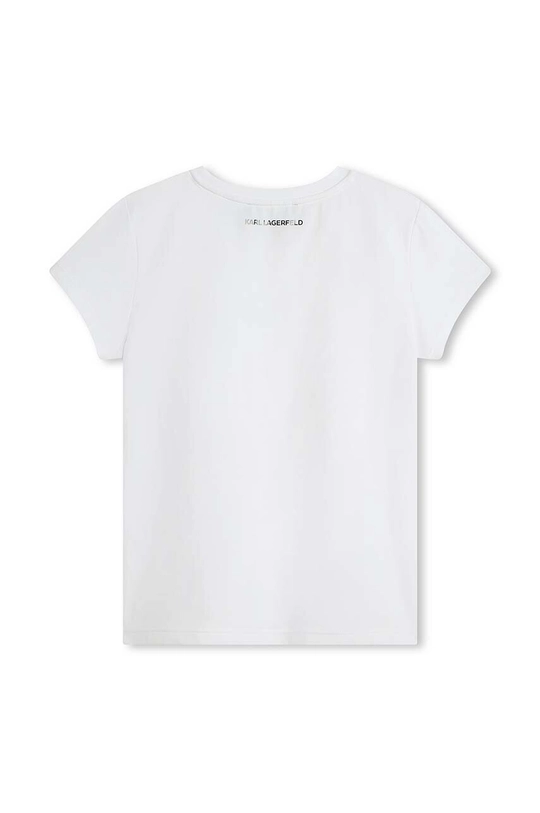 Karl Lagerfeld t-shirt dziecięcy biały