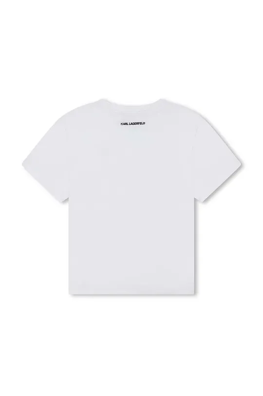 Karl Lagerfeld t-shirt dziecięcy 72 % Bawełna, 22 % Modal, 6 % Elastan