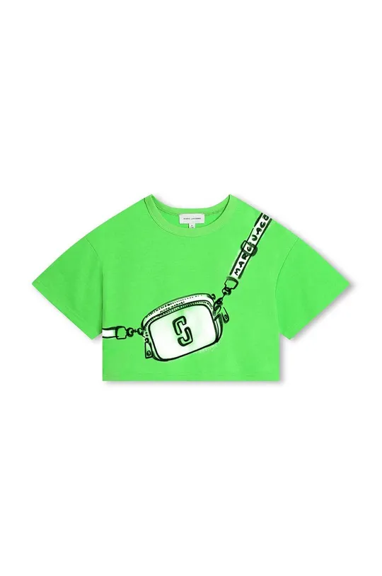 Dječja majica kratkih rukava Marc Jacobs zelena