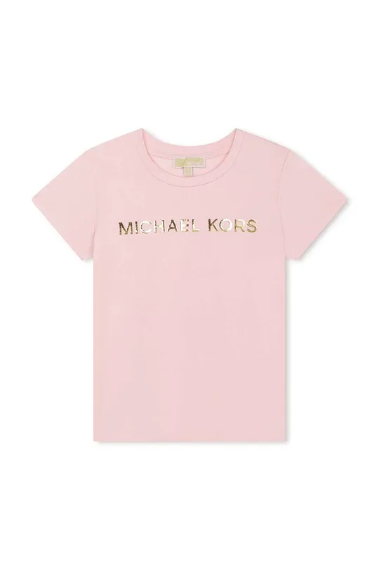 розовый Детская футболка Michael Kors Для девочек