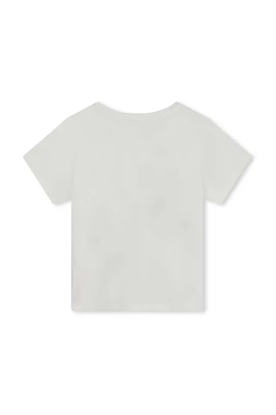 Дитяча бавовняна футболка Michael Kors білий