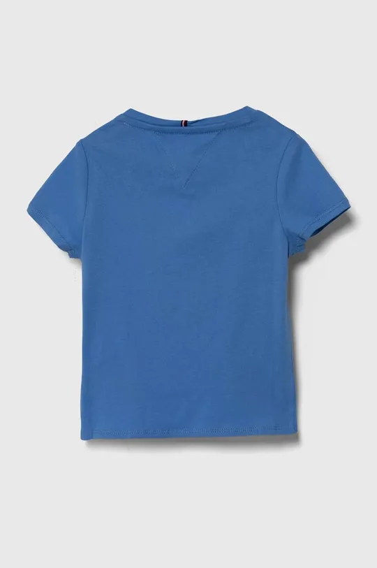 Dječja pamučna majica kratkih rukava Tommy Hilfiger plava