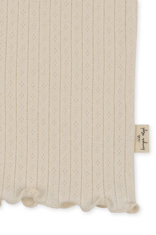 bela Otroška bombažna kratka majica Konges Sløjd