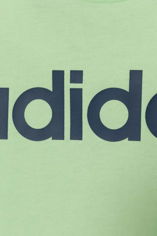 Otroška bombažna kratka majica adidas 100 % Bombaž