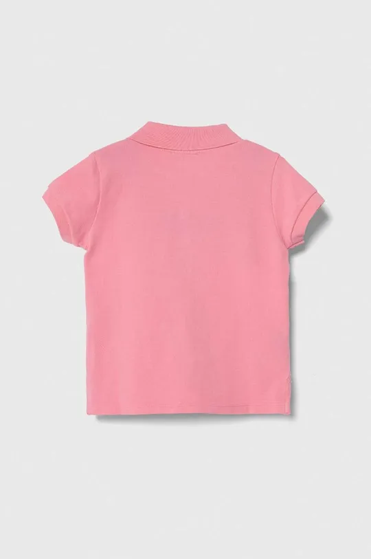 Detské polo tričko United Colors of Benetton ružová