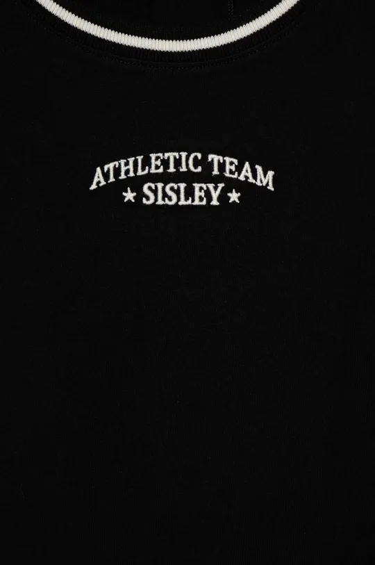 Otroška bombažna kratka majica Sisley 100 % Bombaž