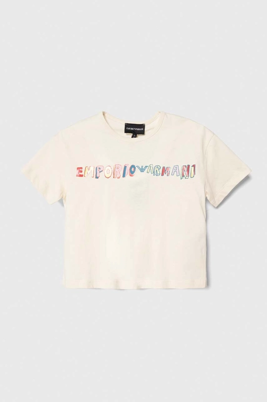 Emporio Armani t-shirt in cotone per bambini pacco da 2 100% Cotone