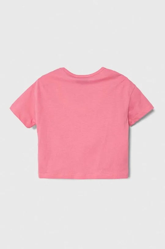 różowy Emporio Armani t-shirt bawełniany dziecięcy 2-pack