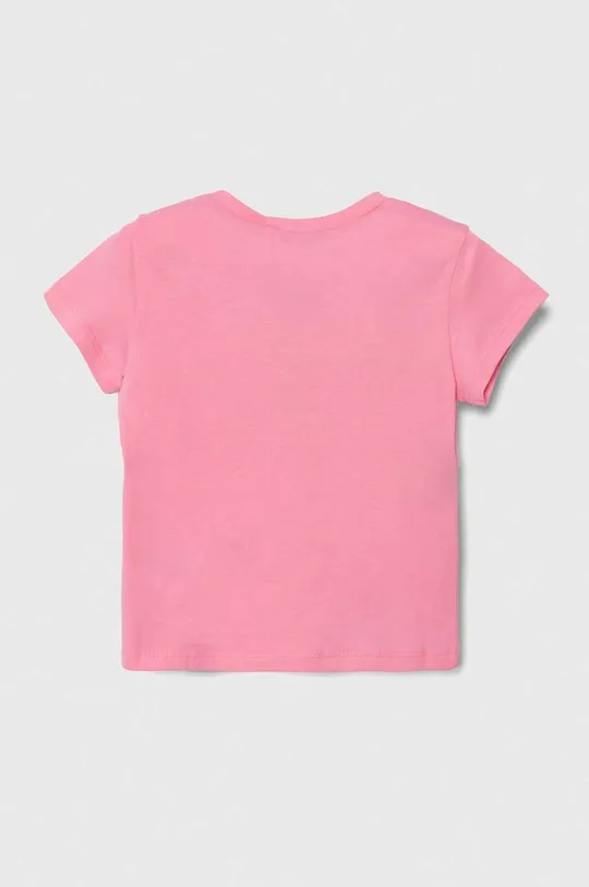 United Colors of Benetton t-shirt in cotone per bambini rosa