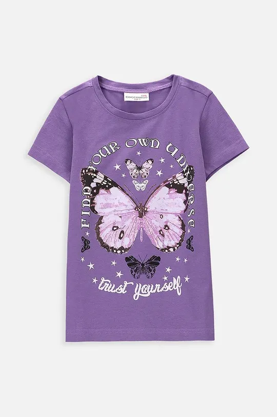 violetto Coccodrillo maglietta per bambini Ragazze