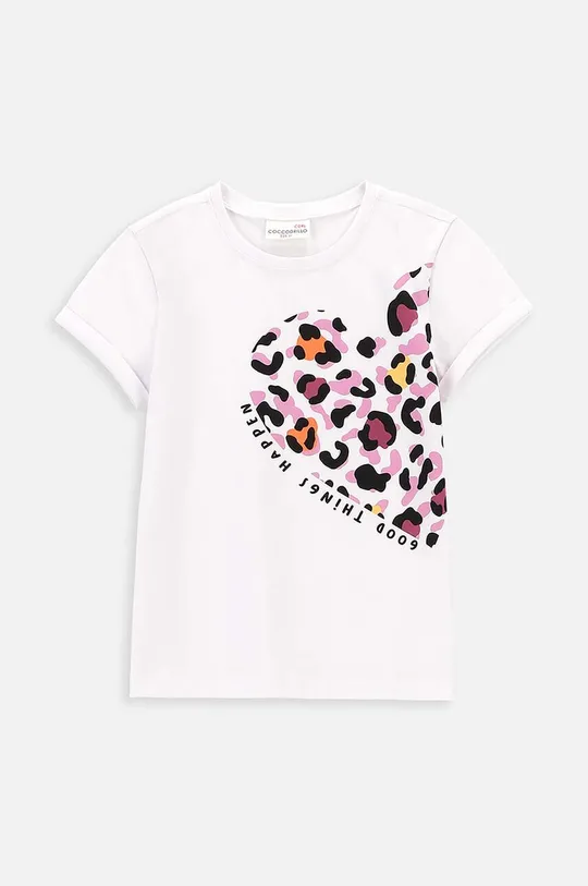білий Дитяча футболка Coccodrillo Для дівчаток
